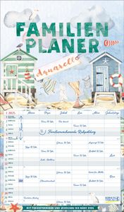 Familienplaner Aquarell 2025 Familienplaner Aquarell 2025