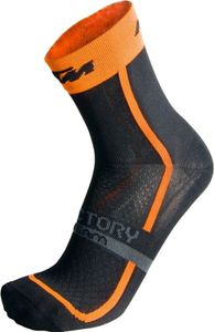 Ponožky KTM Factory Line Black/Orange Black 40-43