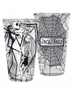 Jack & Sally Trinkglas 400ml - Nightmare Before Christmas