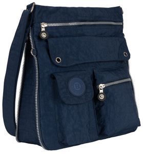 Bag Street Damentasche Umhängetasche Handtasche Schultertasche 2221 Blau