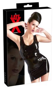 Late X Latex X Latex-Minikleid lila schwarz - Farbe: schwarz - Größe: XL