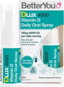 BETTERYOU D4000 Vitamin D ve spreji (15 ml)