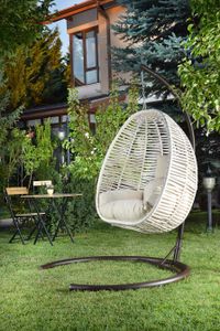 Skye Decor, Záhradná hojdacia stoli?ka - Finnikin (krémová)
