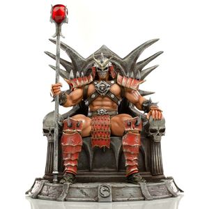 Iron Studios Mortal Kombat Shao Khan Deluxe BDS Art Scale Statue 25 cm IS13437