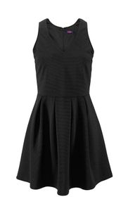 BUFFALO Marken-Kleid m. Falten, schwarz Kleider Größe: 40