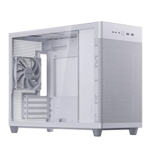 ASUS Prime AP201 - Small tower - micro ATX - panel boczny z oknem (szkło hartowane)