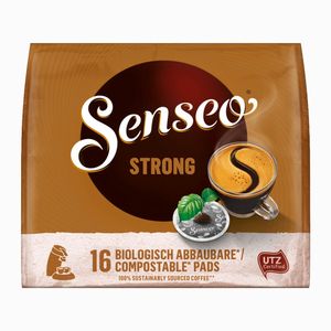 Senseo, Kaffeepads, Kräftig, 16 er, 111 g, UTZ zertifiziert