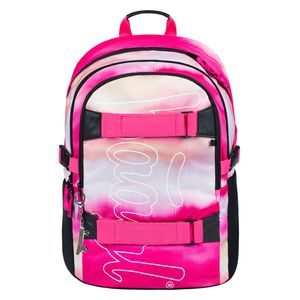 BAAGL Schulrucksack Skate Rosa Streifen