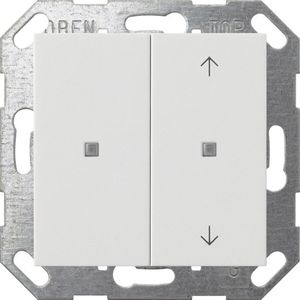 Gira KNX Taster Wippe 2f rws unbedruckt/Pfeile 517503 (517503)
