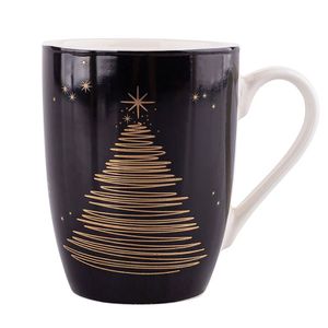 Vianočný hrnček Vianočný hrnček Porcelánový hrnček GOLDEN CHRISTMAS 300 ml