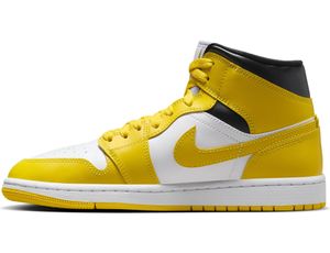 Nike Air Jordan 1 Mid "Yellow Vivid Sulfur" Żółty, Rozmiar: 42,5