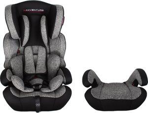 XAdventure Booster Premium Autositz/Kindersitz/Autokindersitz/Kinderautositz/ Gruppe 1 2 3 / 9-36 kg Grau