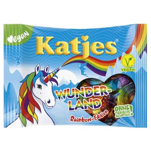 Katjes Wunderland Rainbow Edition wegańska guma owocowa 175 g