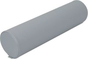 Habys Lagerungsrolle, Vollrolle, Nackenkissen, Lagerungskissen, Nackenrolle, Knierolle für Massage und Therapie, Fitnessrolle, 15x60cm Hellgrau