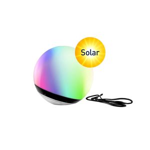 TINT Müller-Licht Solar LED-Gartenleuchte Pendula, Ø 20 cm, RGB+W