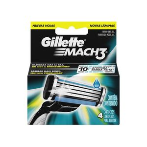 Gillette MACH3 Systemklingen 4 Stück Authentic