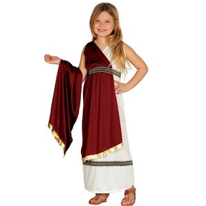antikes Tiberia Römerin Kleid für Kinder, Größe:140/146