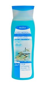 2in1 SHAMPOO & DUSCHGEL Totes Meer-Salz 300ml Haarpflege Körperpflege Showergel Haar Körper 1