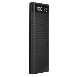 10 Slot Akku-Ladegerät,Akku-Power-Box,Akku-Ladegerät-Box,18650 Akku-Power-Gehäuse,22,5W Akku-Halter-Gehäuse,Schnelllade-Akku-Ladegerät