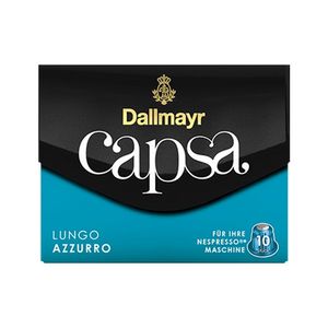 Dallmayr Capsa Lungo Azzurro Nespresso zawiera 10 kapsułek kawy 56g