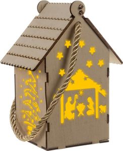 LED-Adventslaterne Ruhhy 22163