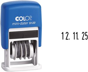 COLOP Datumstempel Mini Dater S120 SD Monate in Zahlen