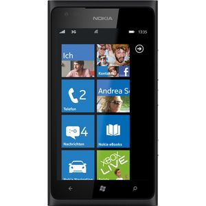 Nokia Lumia 900 Smartphone (10,92 cm (4.3 Zoll) Touchscreen, 8 Megapixel Kamera, Windows Phone Mango OS) schwarz