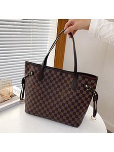 Damen Trendy Bedruckte Lederhandtasche Lässige Umhängetasche Brieftasche Fashion Satchel Tote Bag Mit Beutel,Farbe: Kaffee