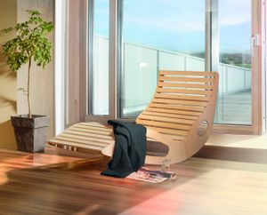 WEKA Wellnessliege, ergonomisch geformt