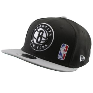 New Era 9Fifty Snapback Cap NBA Brooklyn Nets black/grey M/L
