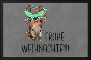 Frohe Weihnachten Fußmatte Weihnachten Merry Christmas Frohe Weihnachten Weihnachtszeit Heilig Abend