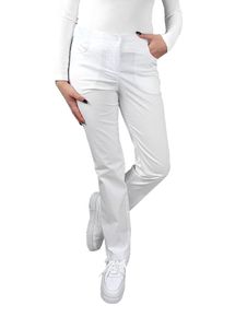 Lekárske strečové nohavice biele roz. 50