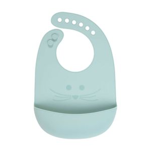 Lässig Siliconen Lätzchen Little Chums Mouse blue