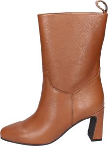 CARMENS Ankle Boots Ladies Leather Brown EX154 - Rozmiar: 41