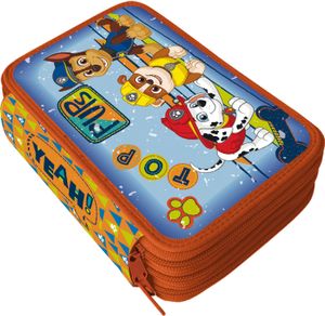 familie24 Paw Patrol Federmappe Mäppchen Dreifach-Ferdermappe Schüleretui