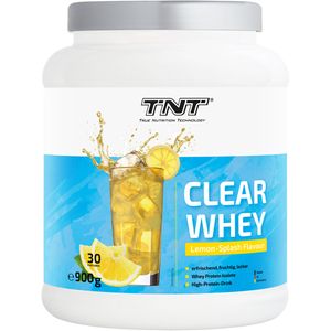 TNT Clear Whey Protein Shake Isolate lecker(er) wie ein Eistee 900g Lemon Splash