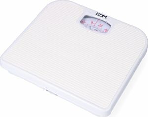 Analoge Personenwaage EDM 07617 Polypropylen 130 Kg 26 x 24 x 4 cm 24 x 26 x 4 cm