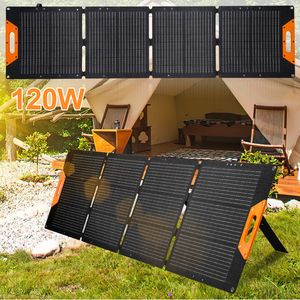 Yakimz 120W Solarladegerat Faltbares Solarpanel Solaranlagen Wasserdicht Solar Panel für Balkon Solaranlage, Photovoltaik