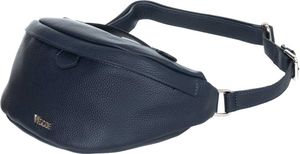 Pancia Gürteltasche aus italienischem Leder – für Hüfte oder Hand, 1 Fach, 2 Taschen, Silberne Beschläge, Dunkelblau – Stilvoll und Praktisch Pancia Gürteltasche aus italienischem Leder – für Hüfte oder Hand, 1 Fach, 2 Taschen, Silberne Beschläge, Dunkelblau – Stilvoll und Praktisch