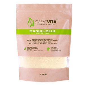 GreatVita Mandelmehl, blanch.1 kg