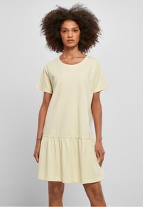 Ladies Valance Tee Dress softyellow XS