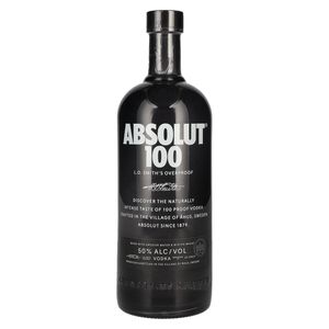 1 l Flasche Absolut Edel Vodka 100 Proof | 50 % vol | 1,0 l