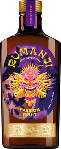 RUMANJI Passion Fruit | Rum verfeinert mit fruchtigem Geschmack | 38% Vol. 0,7 L | Spiced Rum