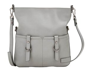 ESPRIT Liz Flap Shoulder Bag M Light Grey