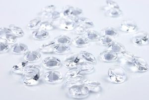 100 Streudeko Diamanten transparent 1,2cm