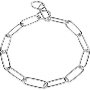 Sprenger Halskette, langgliedrig - Stahl verchromt, 3,0 mm, 43 cm