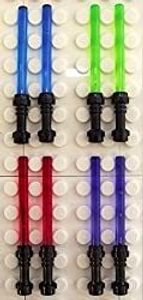 LEGO Star Wars: 8 Lichtschwerter in 4 Farben