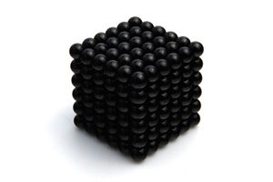 216 Stück Neodym Kugeln-Magnet 6 mm Ø Schwarz - Puzzle