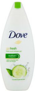 Shower gel with the scent of cucumber and green tea Go Fresh (Fresh Touch Shower Gel) - Volume: 250 ml