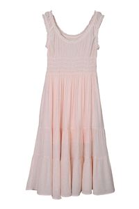 OMG Midikleid für Frauen Lambert beige S